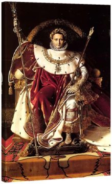 Наполеон на императорския трон