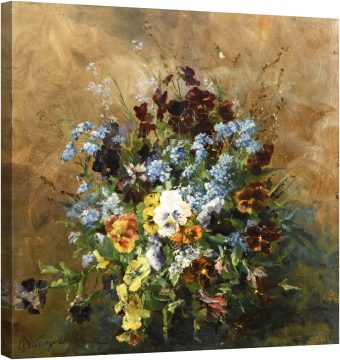 Натюрморт с теменуги