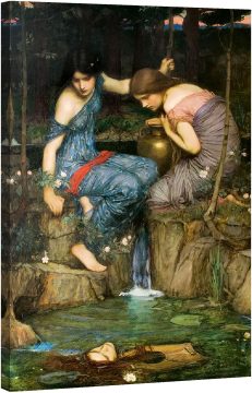 Нимфите намират главата на Орфей 1900