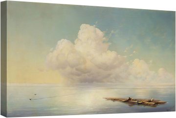 Облак над спокойно море