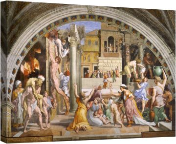 Огънят в Борго, 1514