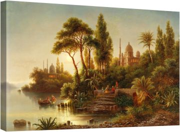 Ориентът във вечерната светлина