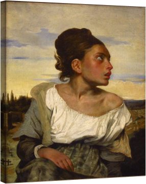 Осиротяло момиче в гробището 1823