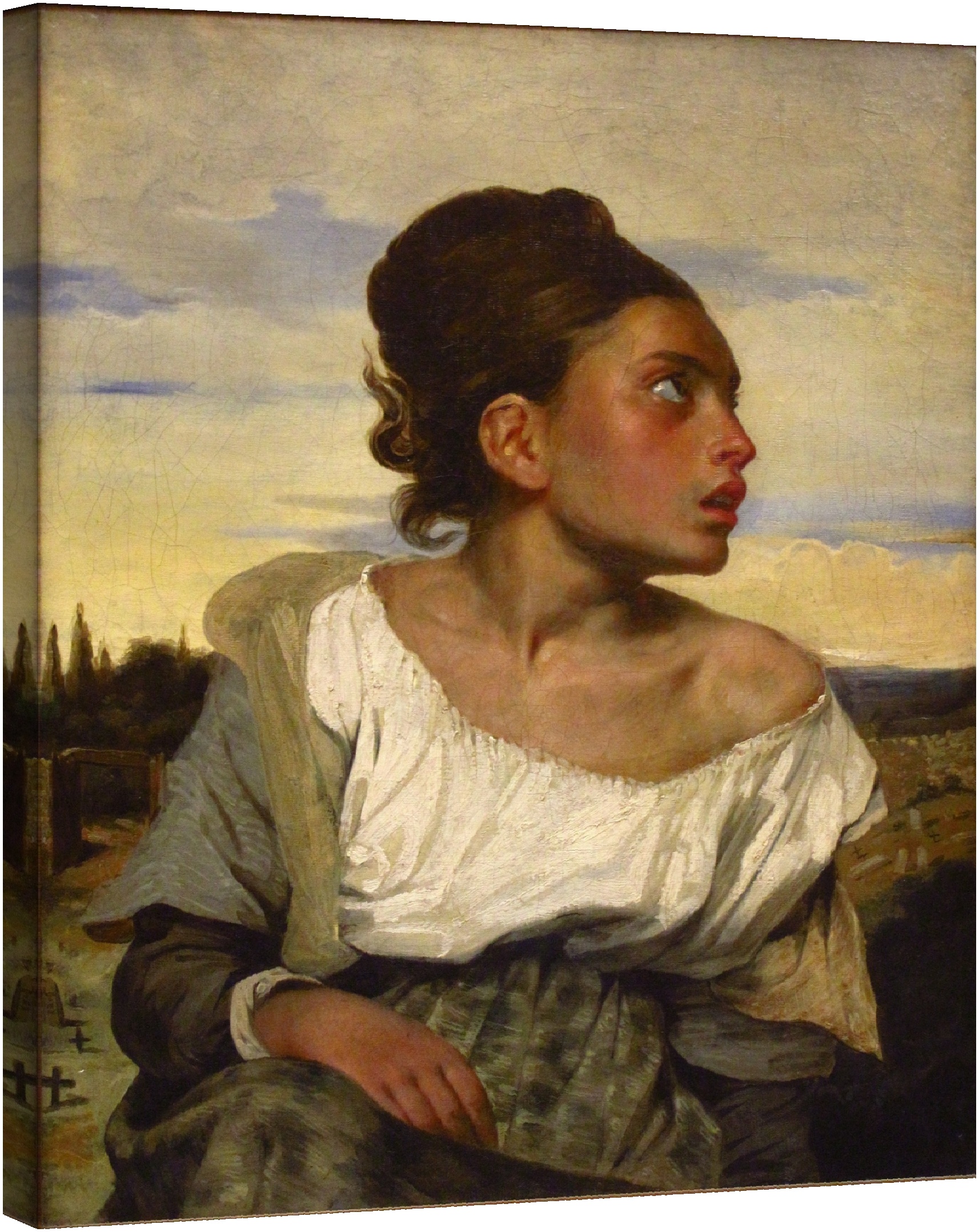 Осиротяло момиче в гробището 1823