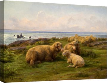 Овце край морето 1865