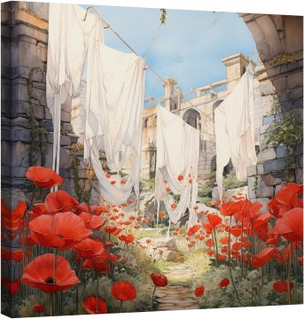 Макове в градината