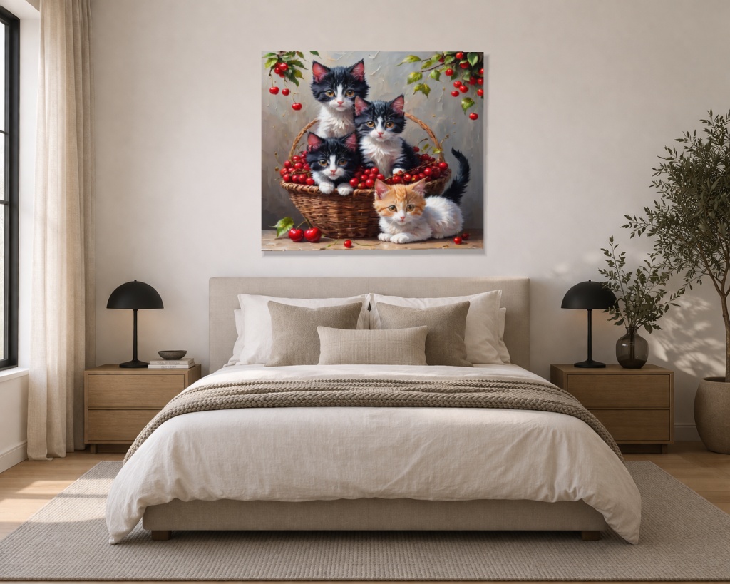 Котенца в кошница - Image 3