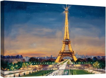 Париж през нощта