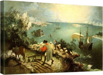 Пейзаж с падането на Икар 1560