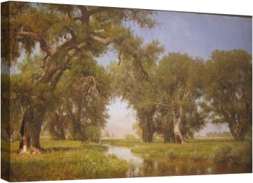 Пейзаж с река 10