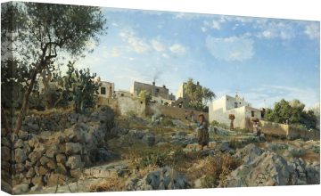 Пейзаж в Анакапри 1885