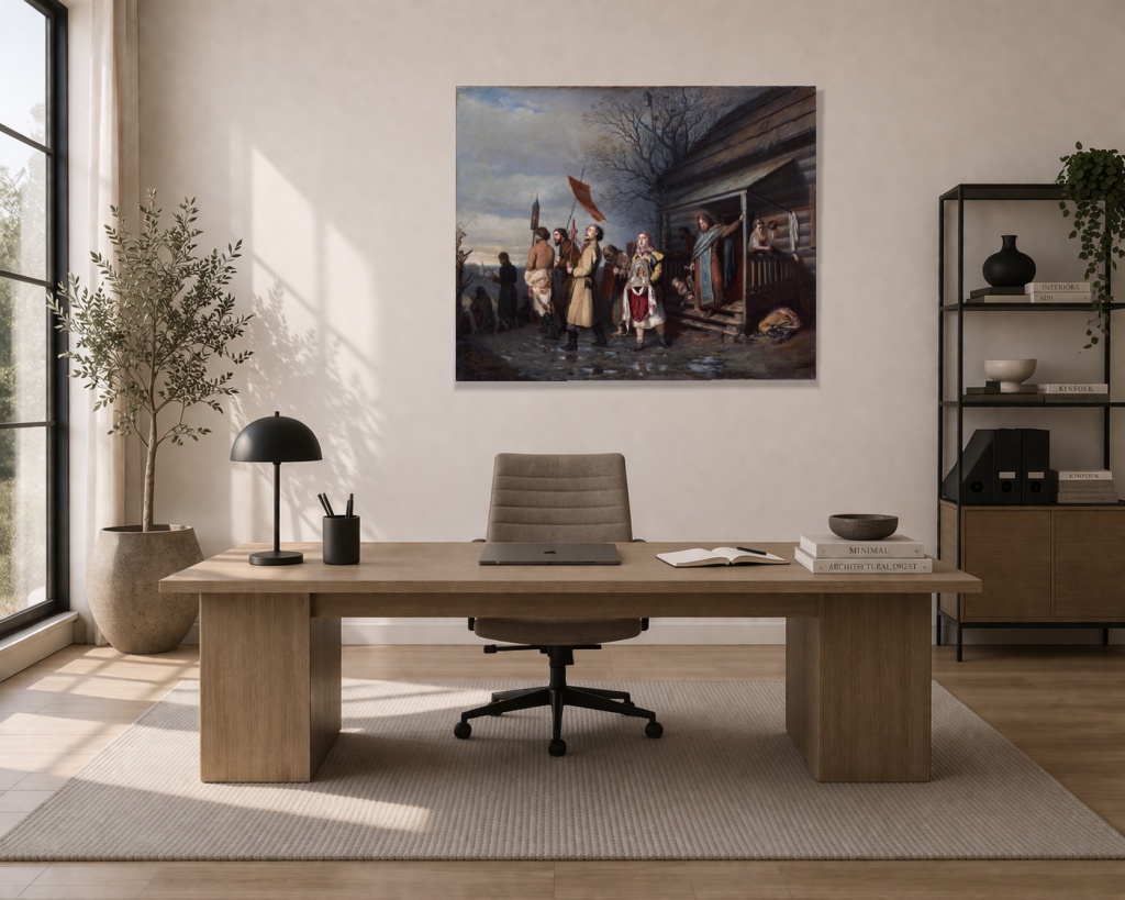Религиозната процесия в село на Великден - Image 4