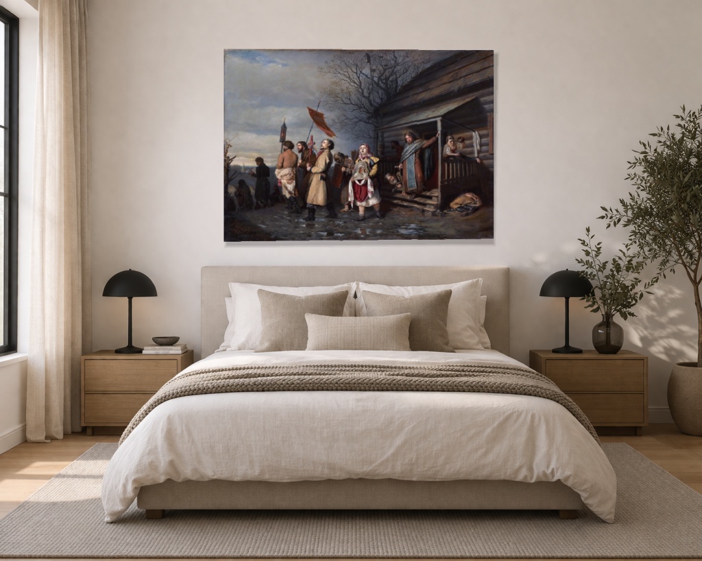 Религиозната процесия в село на Великден - Image 3