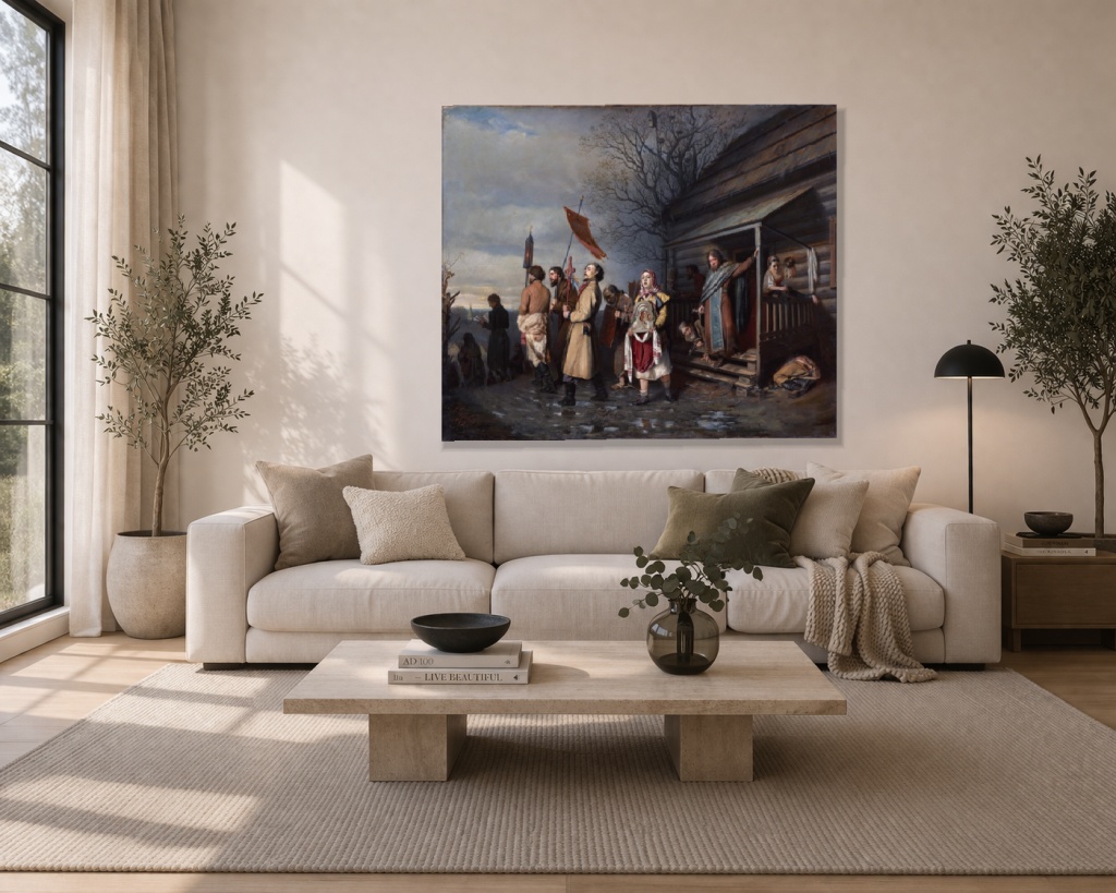 Религиозната процесия в село на Великден - Image 2