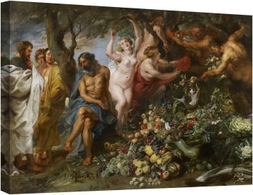 Питагор, застъпващ се за вегетарианството 1618-20