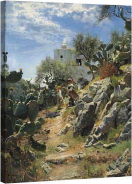 По обяд в Кактусова плантация в Капри