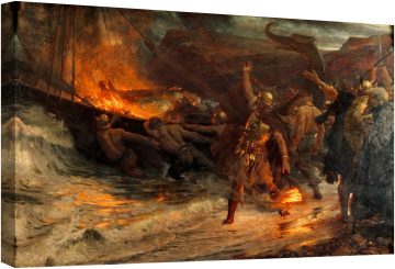 Погребение на викинг 1893