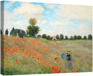 Поле с макове