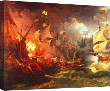 Поражението на испанската армада 1796