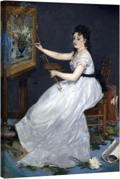 Портрет на Ева Гонзалез 1870