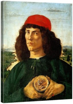 Портрет на мъж с медал от Козимо Старши