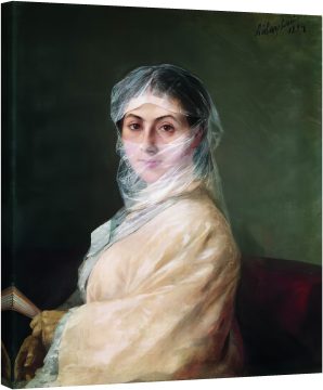 Портрет на съпругата му