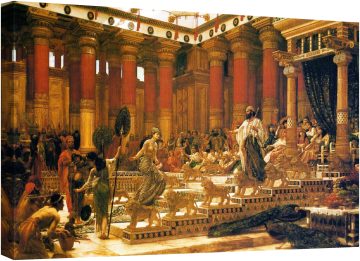 Посещението на Савската царица при цар Соломон 1890