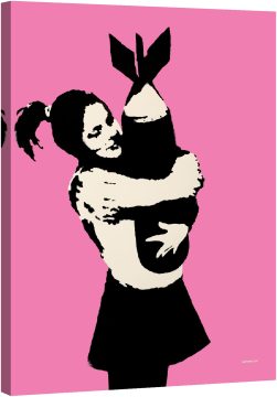 Прегръщащата  - розово