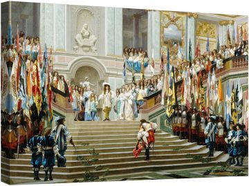 Прием на Великия Конде във Версай 1878