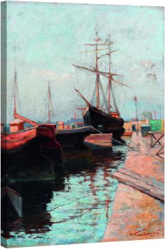 Пристанището в Одеса 1898