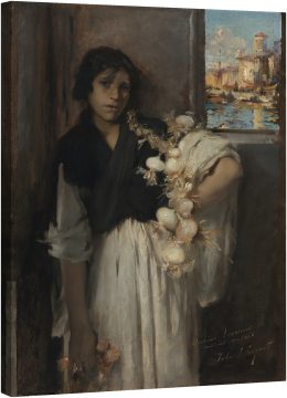 Продавачка на венециански лук