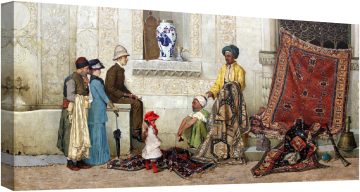 Продавачът на персийски килими на улицата 1888