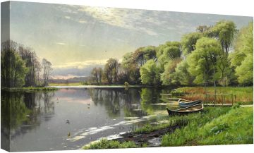 Пролетен ден. Моледаммен близо до Орхолм 1894