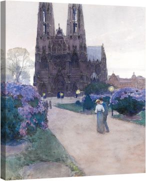 Разходете се в градините на Вотивкирхе, Виена