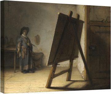 Рембранд в ателието си 1629