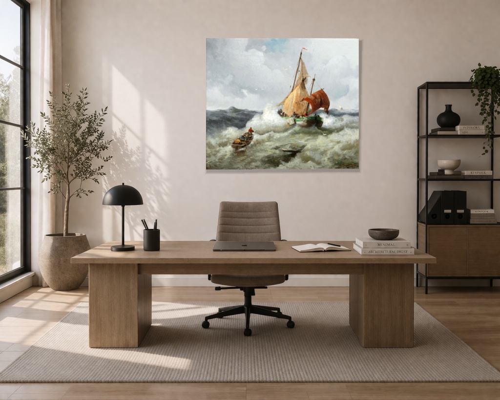 Рибар в бурно море - Image 4