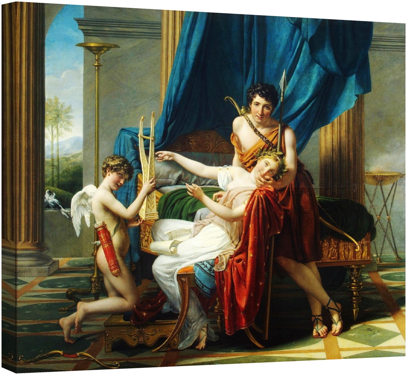 Сафо и Фаон, 1809