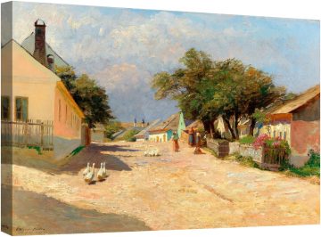 Селски път под лятното обедно слънце, 1899