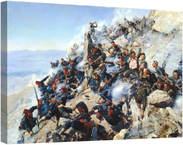 Шипченската битка, в хода на Руско-турската освободителна война