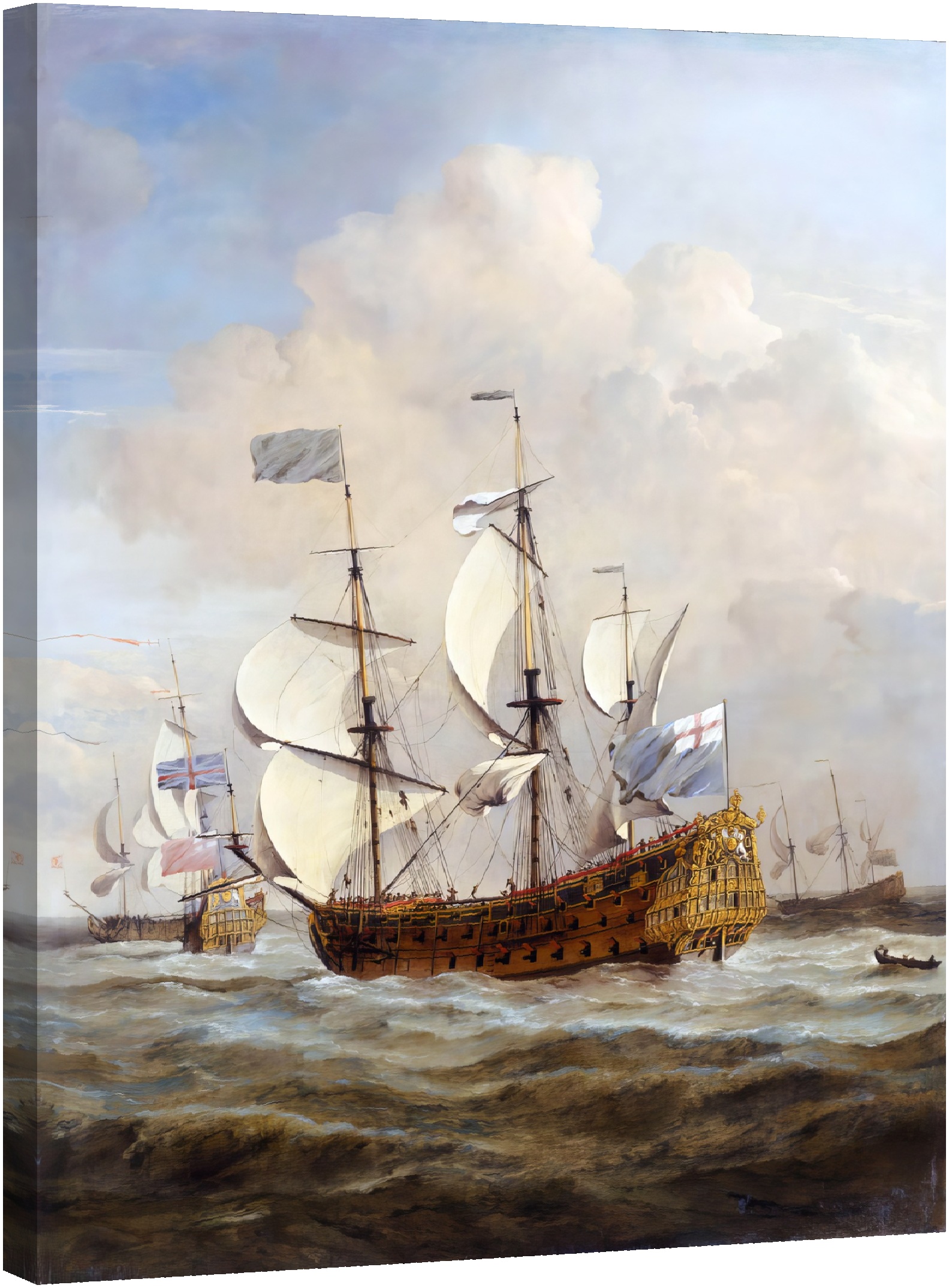 „Свети Андрей“ в морето при умерен бриз 1673