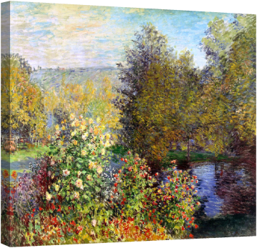 Ъгъл на градината в Монтерон