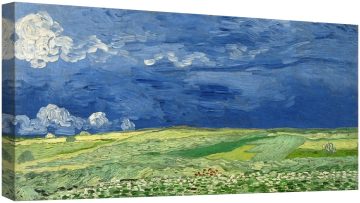 Поле под гръмотевични облаци