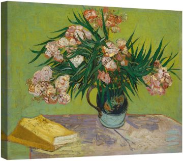 Натюрморт ваза с орлеандри