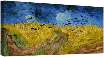 Житно поле с гарги