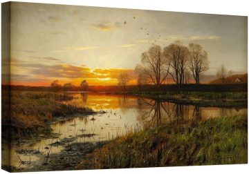 Залез на езеро 1900