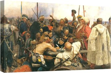 Запорожци пишат писмо на турския султан 1880-1891