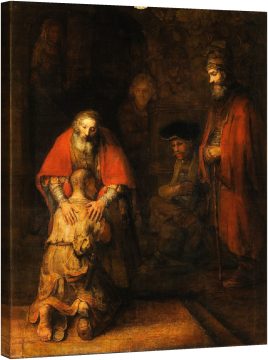 Завръщането на блудния син, детайл 1669