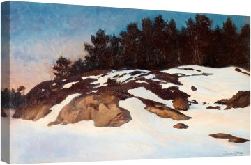 Зимен пейзаж 1900