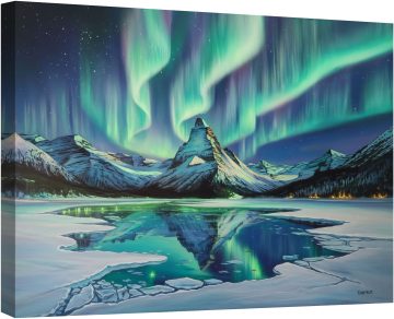 Зимна одисея, Северно сияние