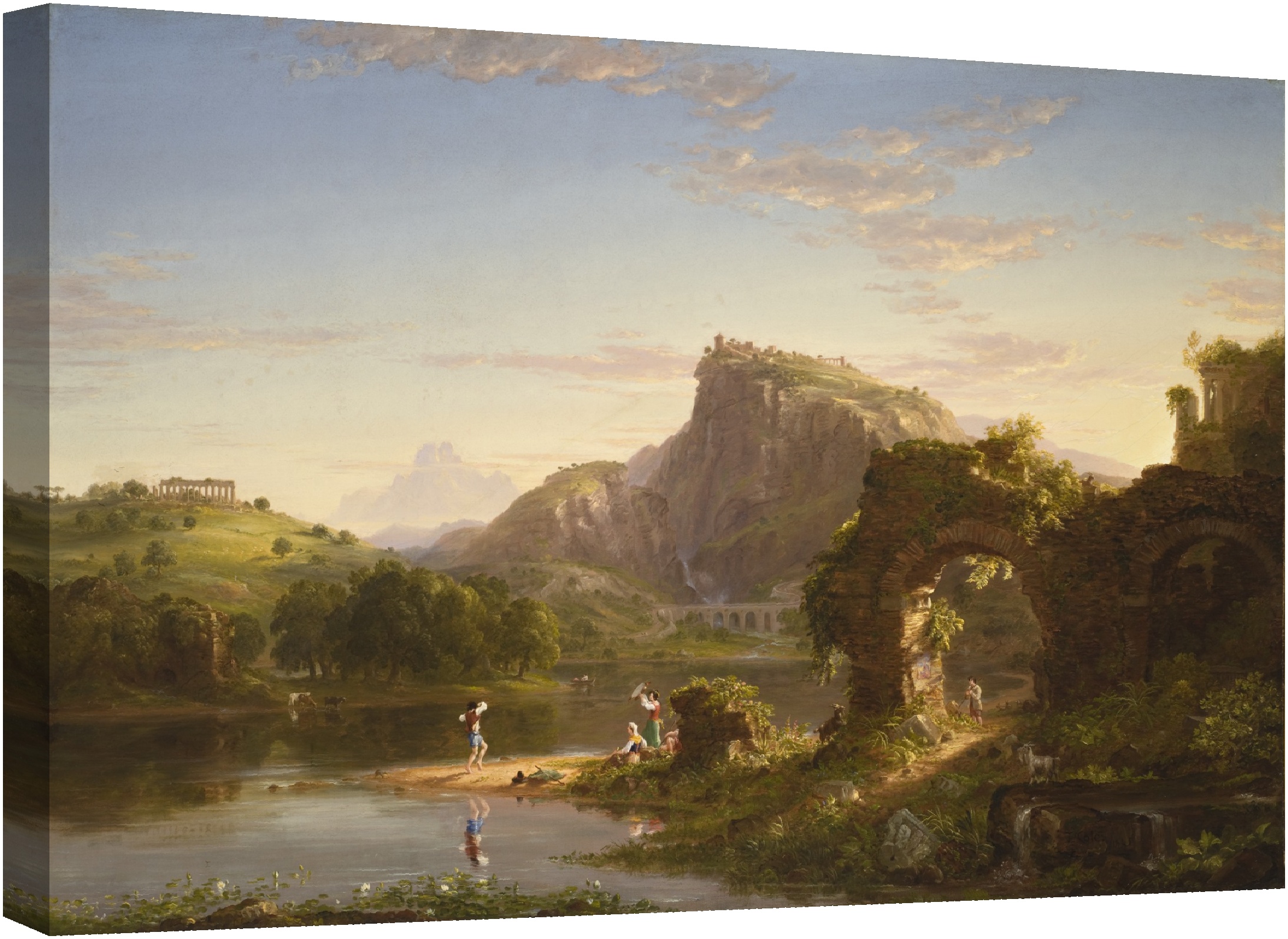 Алегро, италиански залез, 1845
